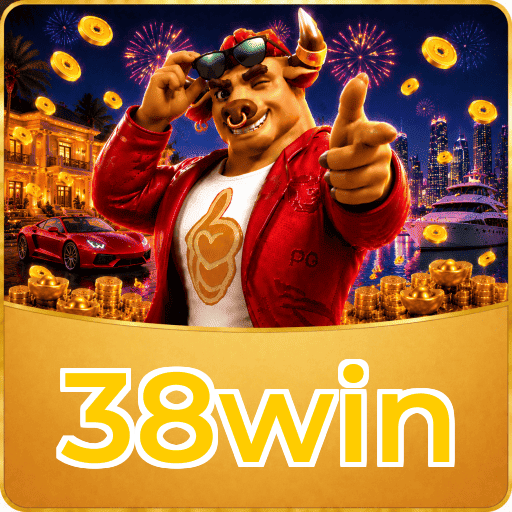 38win Logo - Bônus com Rollover Justo